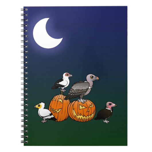 Halloween Vultures Notitieboek (Voorkant)