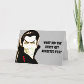 HALLOWEEN, WAAROM WERD DE GEEST GEARRESTEERD? KAART (Voorkant)