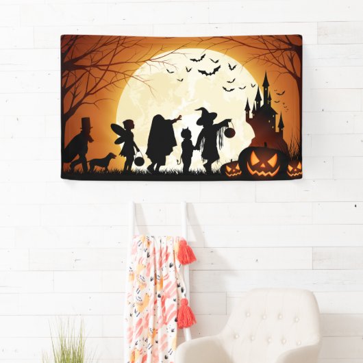 Halloween Wall Banner (Insitu)