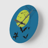 Halloween wandklok (Hoek)