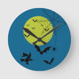 Halloween wandklok – Griezelige seizoensdecoratie