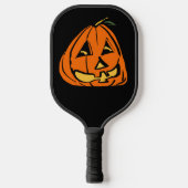 Halloween Wankele Pompoen Pickleball Paddle (Voorkant)