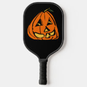 Halloween Wankele Pompoen Pickleball Paddle (Achterkant)