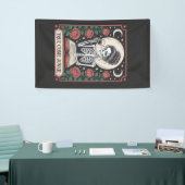 Halloween Ware Misdaad Junkie Tarotkaart Spandoek (Beurs)