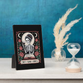 Halloween Ware Misdaadverslaafde Tarotkaart Fotoplaat (Zijkant)