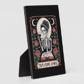 Halloween Ware Misdaadverslaafde Tarotkaart Fotoplaat (Zijkant)