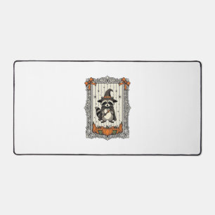 Halloween Wasbeer Heks Pompoen Vintage Schattig_1 Bureaumat