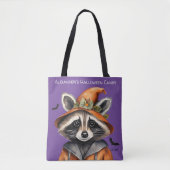 Halloween wasbeer op maat tote bag (Voorkant)