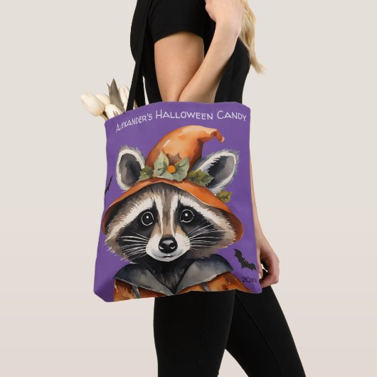 Halloween wasbeer op maat tote bag (Dichtbij)
