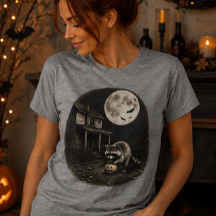 Halloween Wasbeer Tri-Blend Shirt