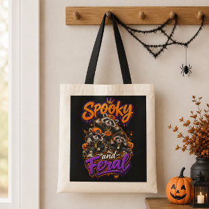 Halloween Wasberen Griezelig Verwilderd Tote Bag