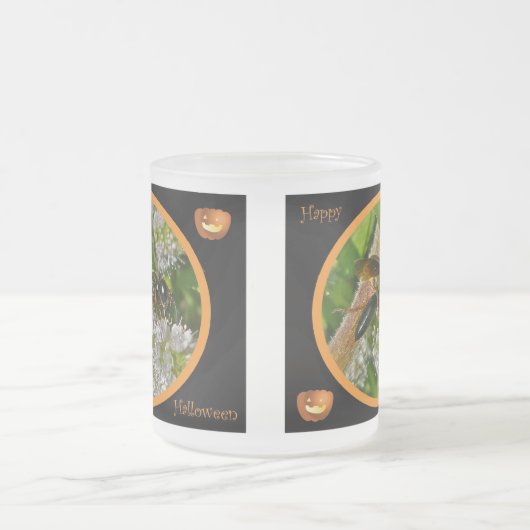 Halloween Wasp Glass Mok Rasset (Center)