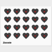 Halloween Wat Een Tijd Om Leef Te Zijn Design Hart Sticker (Vel)