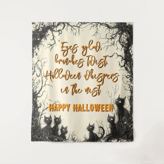 Halloween Watchers: Beneath The Twisted Boughs Wandkleed (Voorkant)