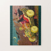 Halloween Watermelon Coach Legpuzzel (Verticaal)