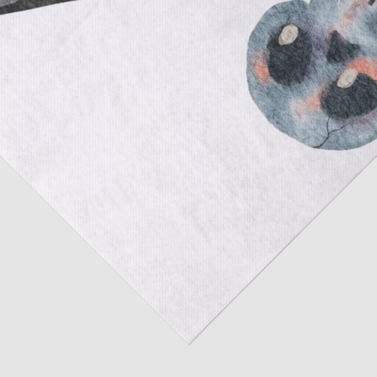 Halloween Waterverf Gnome Tissuepapier (Detail)