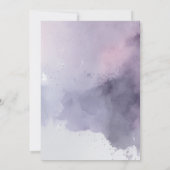 Halloween Waterverf heks Kaart (Achterkant)