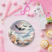 Halloween-waterverf Papieren Bordje (Feest)