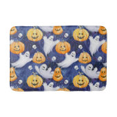 Halloween Waterverf Patroon Badmat (Voorkant)