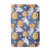 Halloween Waterverf Patroon Badmat (Voorkant Verticaal)