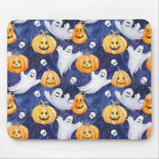 Halloween Waterverf Patroon Muismat