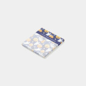 Halloween Waterverf Patroon Post-it® Notes (Schuin)