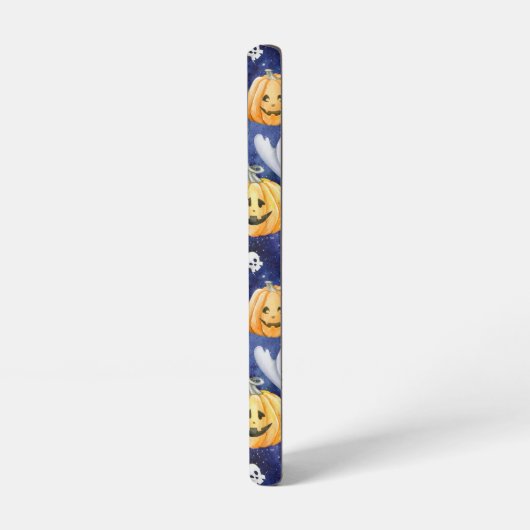 Halloween Waterverf Patroon Samsung Galaxy Hoesje (Linkerkant)