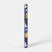 Halloween Waterverf Patroon Samsung Galaxy Hoesje (Rechterkant)