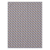 Halloween Waterverf Patroon Tafelkleed (Voorkant)