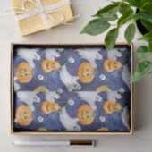 Halloween Waterverf Patroon Tissuepapier (Geschenk)