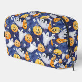 Halloween Waterverf Patroon Toilettasje (Rechterhoek)