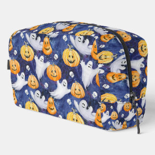 Halloween Waterverf Patroon Toilettasje