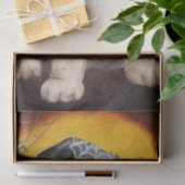 Halloween Waterverf Pug Dog Spider Tissuepapier (Geschenk)