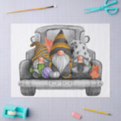 Halloween Waterverf Truck Gnomes Tissuepapier (Craft)