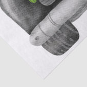 Halloween Waterverf Truck Gnomes Tissuepapier (Detail)