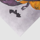 Halloween Waterverf Truck Pumpkins Tissuepapier (Detail)