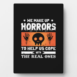 Halloween we maken verschrikkingen op fotoplaat