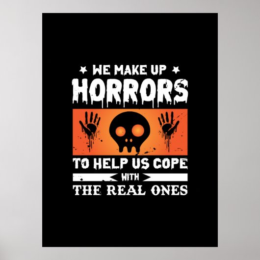 Halloween we maken verschrikkingen op poster (Voorkant)