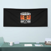 Halloween we maken verschrikkingen op spandoek (Beurs)