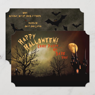 Halloween - We zijn u bang Kaart