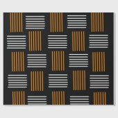 Halloween Weave Cadeaupapier (Vlak)