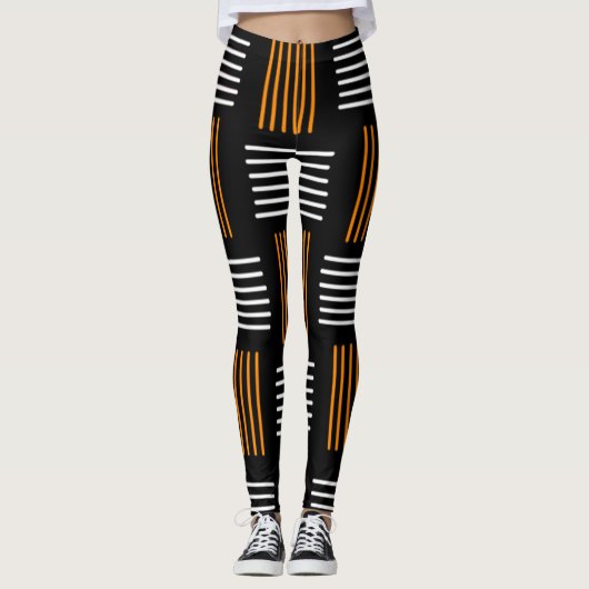 Halloween Weave Leggings (Voorkant)