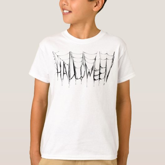 Halloween Web T-shirt (Voorkant)