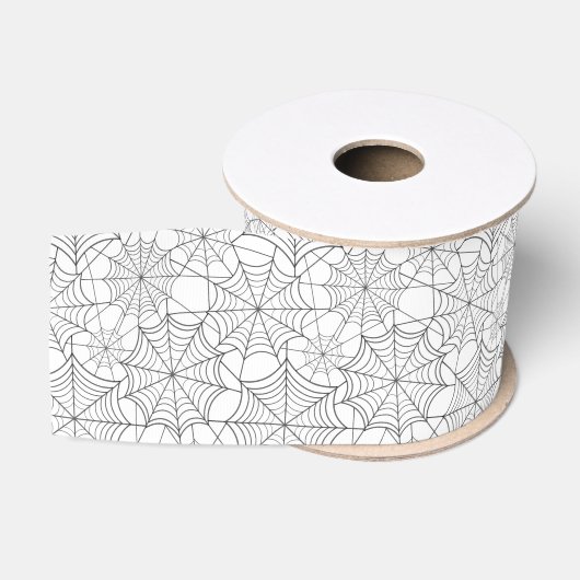Halloween Webs Grosgrain Ribbon Lint (Spoel)