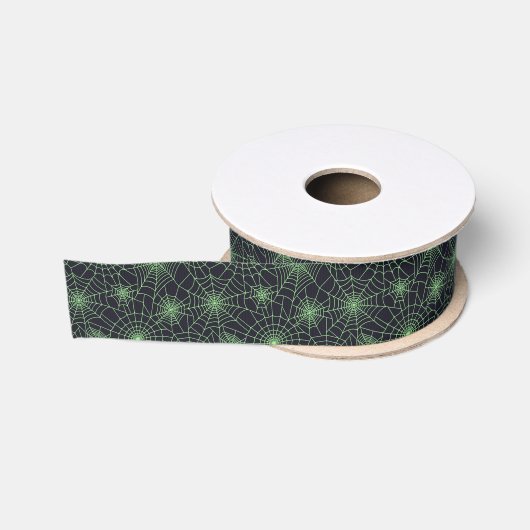 Halloween Webs Grosgrain Ribbon Lint (Spoel)
