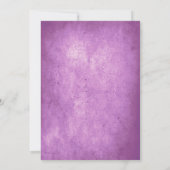 Halloween Wedding Invitation and Skull Kaart (Achterkant)