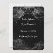 halloween wedding Invitation Kaart (Voorkant)
