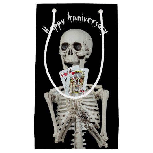 Halloween Wedding Jubileum Klein Cadeauzakje (Voorkant)