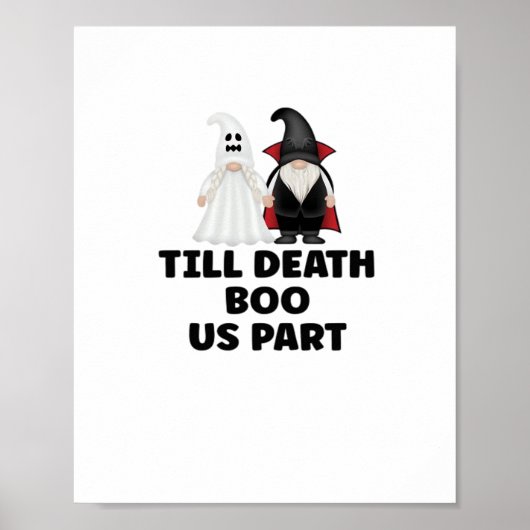 Halloween Wedding Jubileum - Till Death Boo Us Poster (Voorkant)
