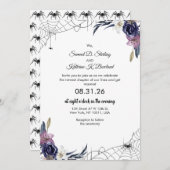 Halloween Wedding Kaart (Voorkant / Achterkant)